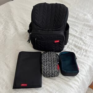 Skip Hop Forma Backpack Diaper Bag Black